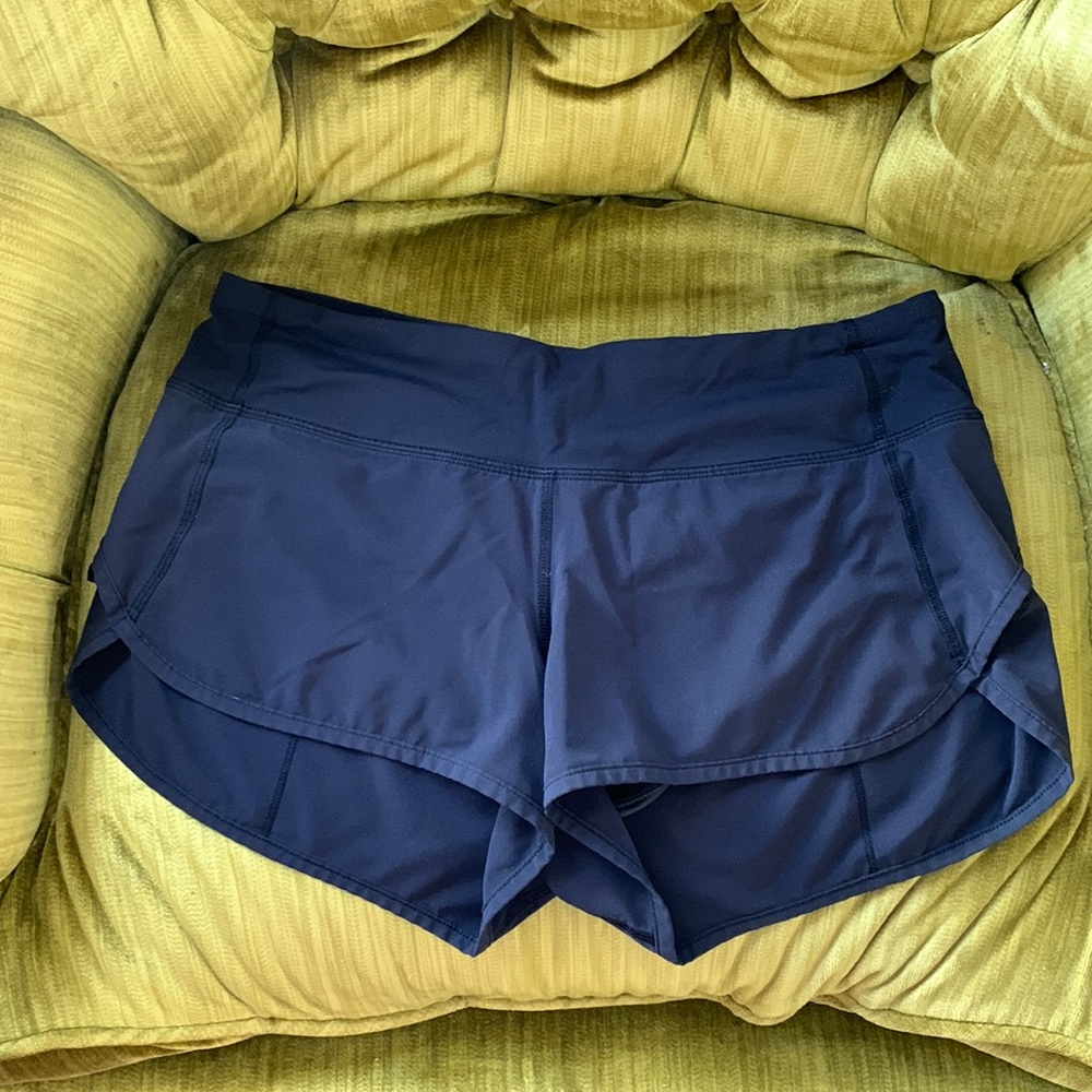 Black Lululemon Speed Shorts